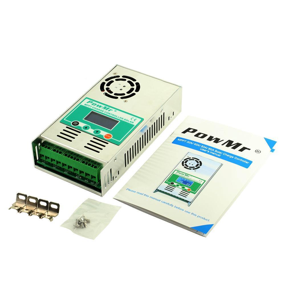 MPPT太阳/能控制器60A全自动充AL698902电12V/24V/36放V48V伏光发