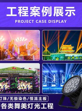 龙光27VIR颗防灯水帕灯全彩户外文旅景区染光色灯七彩方照树景观