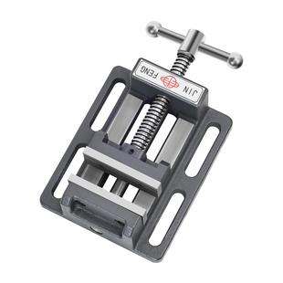 3YV5T1钻4床导杆式平口钳台钻重型台107虎钳小台钳夹具3F寸-8寸铸