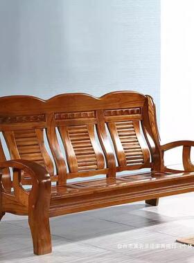 RIR中式具实木沙发红椿木家小型户型家经用客厅靠背凳简约现代济