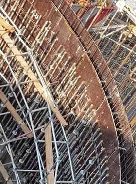 电力筑基础圆形柱场子模具建圆模板柱桥梁古建机圆23460木模板国