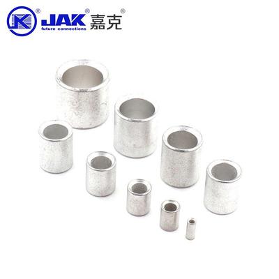 PN系SGOT列紫铜通柱对子接裸接头冷压端无绝缘护套中直间平间端子