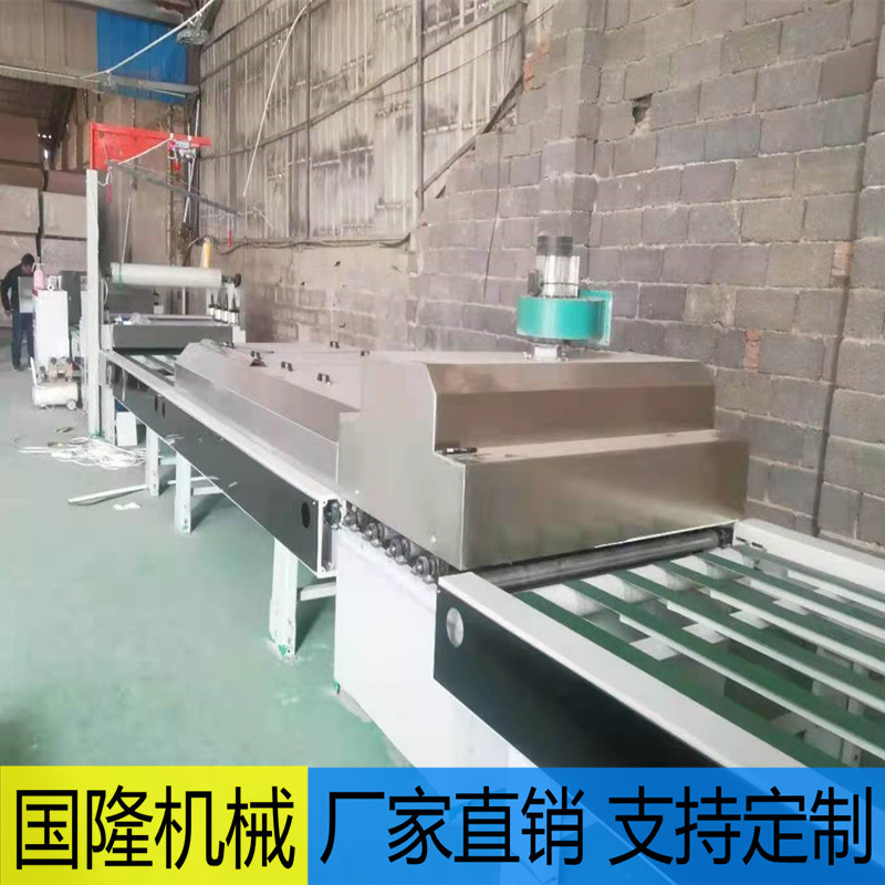 竹炭纤维实心大板贴面覆膜机