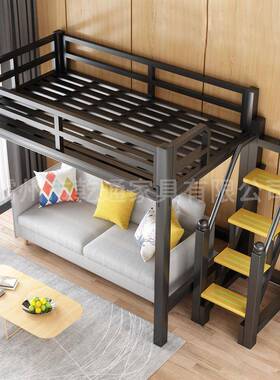 小铁户舍型高架床楼阁床员工宿上下桌床学生床公寓出租乾通新品屋