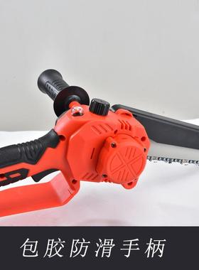 新款WSS无刷8寸无刷锂电链锯大功率10手寸电持充电锂式电锯6寸单