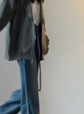 速发山东衫墨灰色卫衣春季外春连帽ch早春开即小个子2025新款套秋