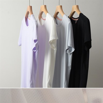 速发情侣款 款网孔恤干圆领 薄款速动休闲T弹k