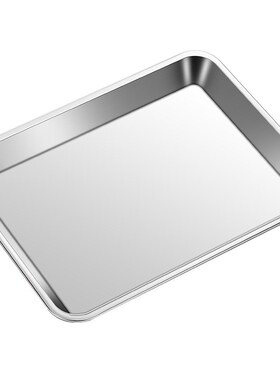 速发0W拉04不锈钢专用肠粉蒸盘家用盘方形平长子Y肠粉凉皮托盘工