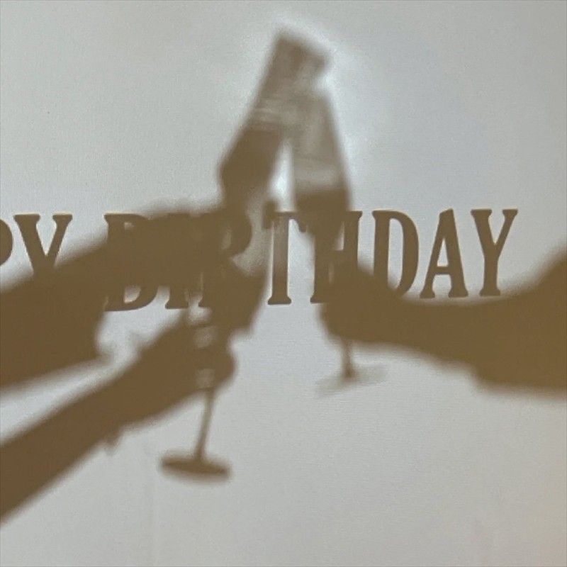 速发生日快乐投影灯hy birthd派对拍照道具