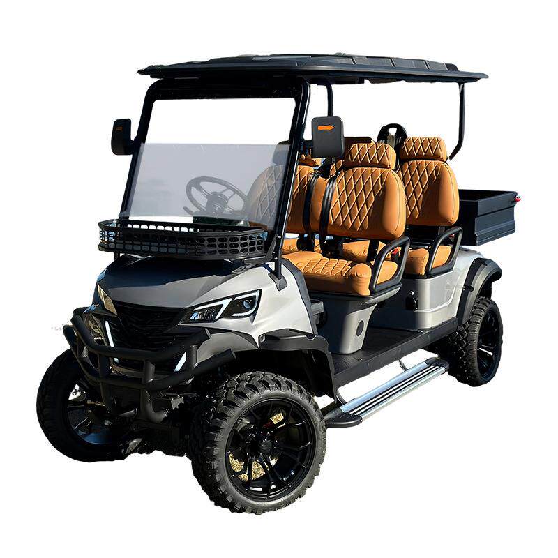 电动高尔夫球车景区观光游览车看房车球场代步外贸出口电动观光车