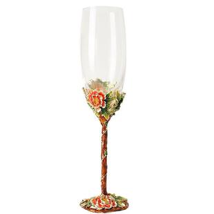 工厂直销珐琅彩香槟杯酒杯套装洋酒杯高脚杯高档礼品套装