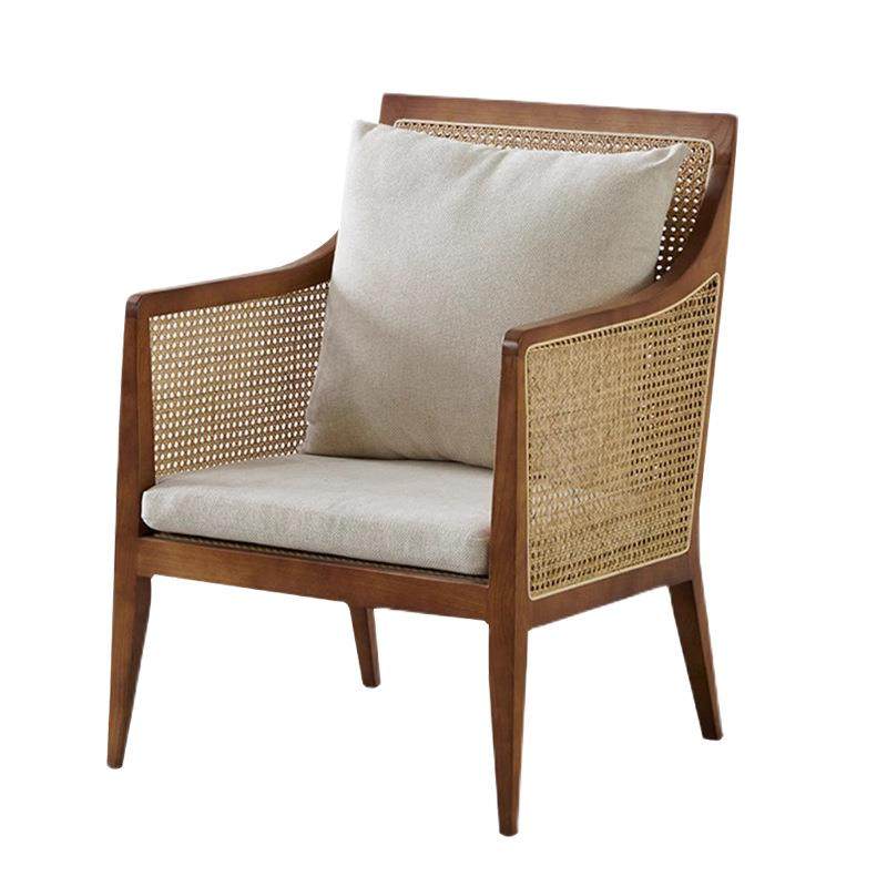 藤编靠背椅酒店民宿沙发椅北欧藤编家用靠背椅子藤木成人休闲椅,商业/办公家具,商用藤编家具,淘宝优惠券,粉丝福利购,淘宝优惠卷