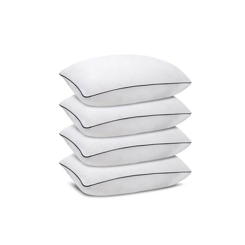 4只装枕芯枕头酒店枕芯纤维枕替代枕芯高品质纤维枕