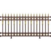 厂家直供欧式 铝艺护栏草坪护栏围墙护栏铝艺铁艺栏栅花园隔离栏栅