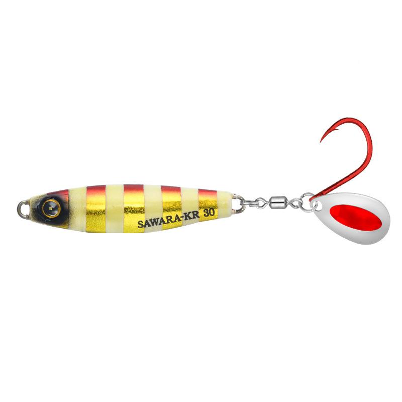 Haabsa哈雅布萨NXM海y钓岸抛铁板带旋转亮u尾钩远投路亚鲅鱼马鲛