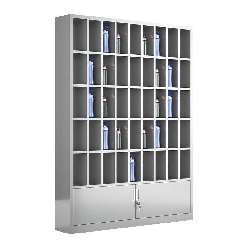 不锈钢水杯柜车间加厚员工茶杯多格存放柜学校多层不锈钢水杯架,商业/办公家具,办公储物柜,淘宝优惠券,粉丝福利购,淘宝优惠卷