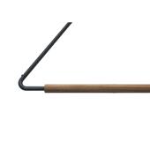 北欧墙角挂衣架设计师衣架装 饰拐角壁挂衣架衣服架转角衣帽架墙角