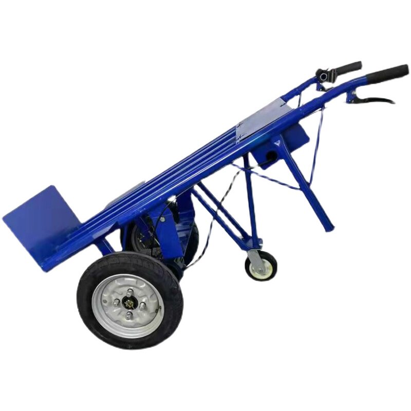 电动手推老虎车全自动搬运车平板运输车三轮工S地拉货爬坡小推车,商业/办公家具,平板手推车/工具车/爬楼机,淘宝优惠券,粉丝福利购,淘宝优惠卷