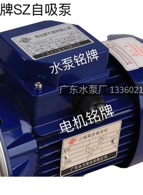 广东永力粤华泵SZ037D-B/04v5/060-075-090B-P射流式不锈钢自吸泵