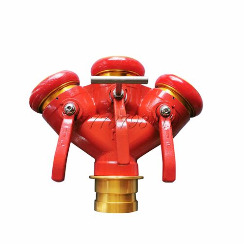 森林消防二分水器 FII65/65*2三分水器 FIII80/6Q5*3-1.6消防比武