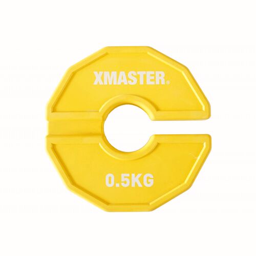 XMASTER开口片便捷杠铃片y橡胶配重片重量奥片杠铃调节重量片递增