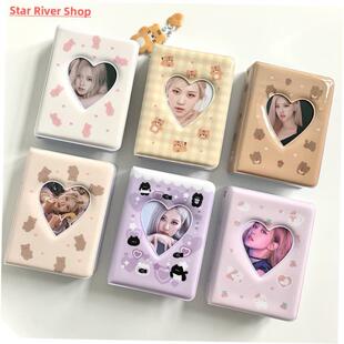 Cartoon Bear Photo Album 3 Inch Photocard Holder Korean Idol