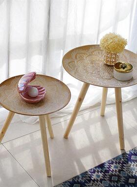 Coffee table living room balcony Small Round Table tea table