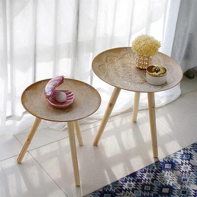 Coffee table living room balcony Small Round Table tea table