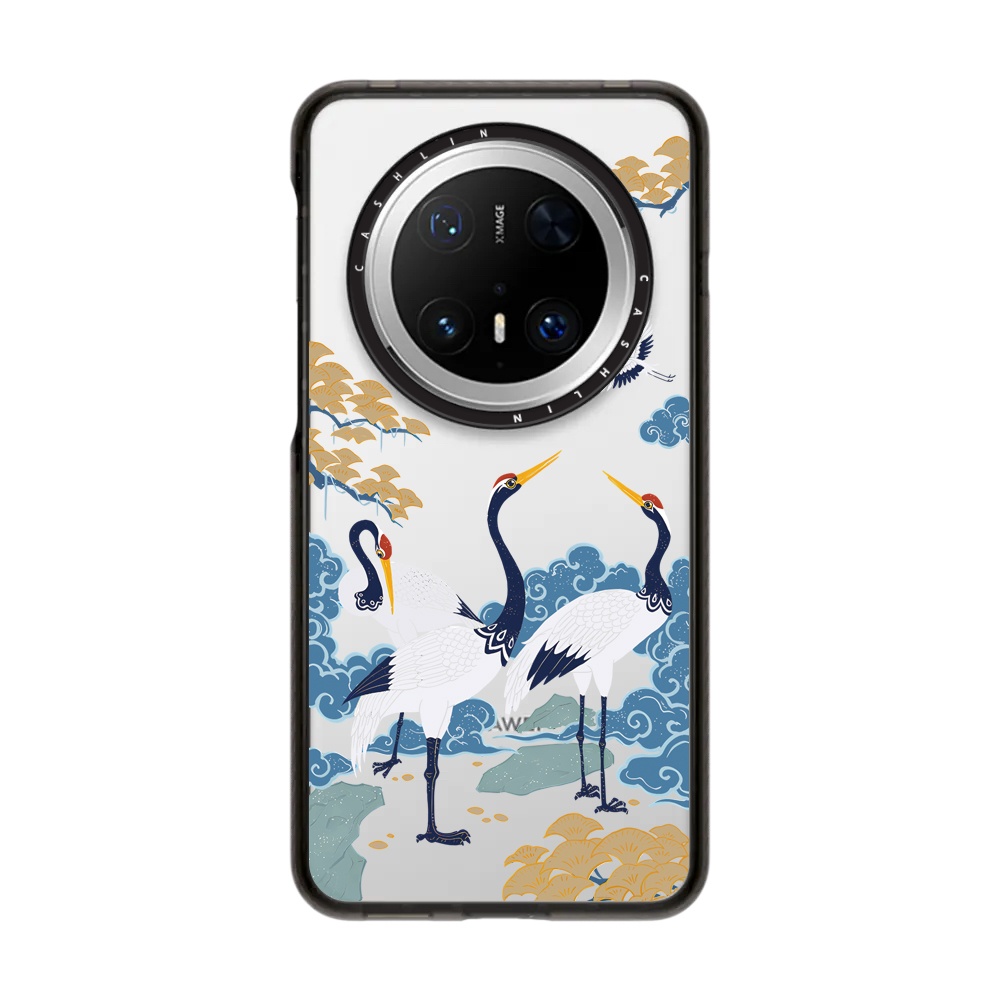 CASE联名宫里的世界适用于HUAWEI华为Mate70/Pro+网红明星小众联名透明手机壳防摔保护硬