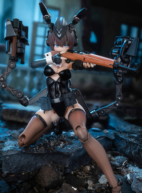 现货 蜗之壳 装甲兔女郎-安妮莉丝 Anneliese 成品可动手办摆件