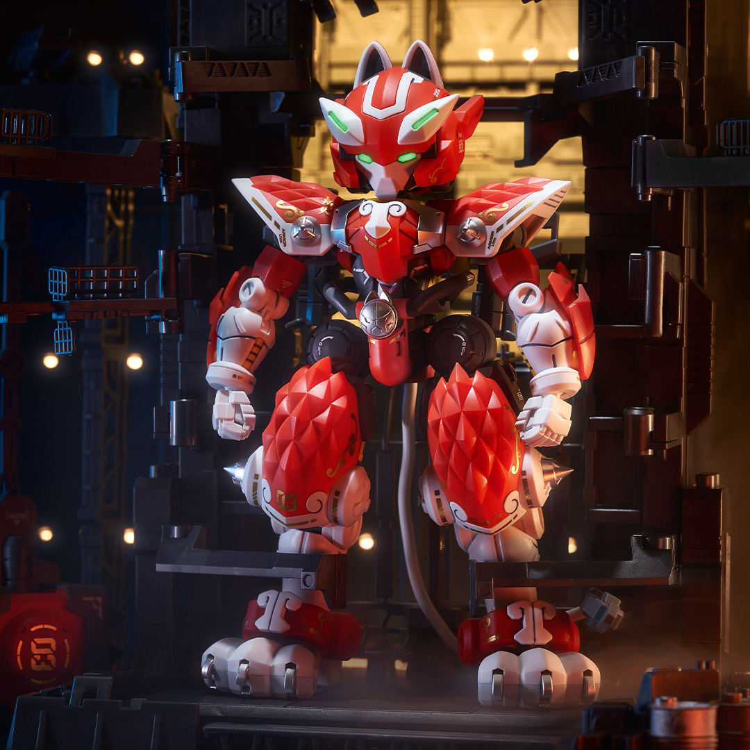 XIAOT铁啸03劫火机甲模型