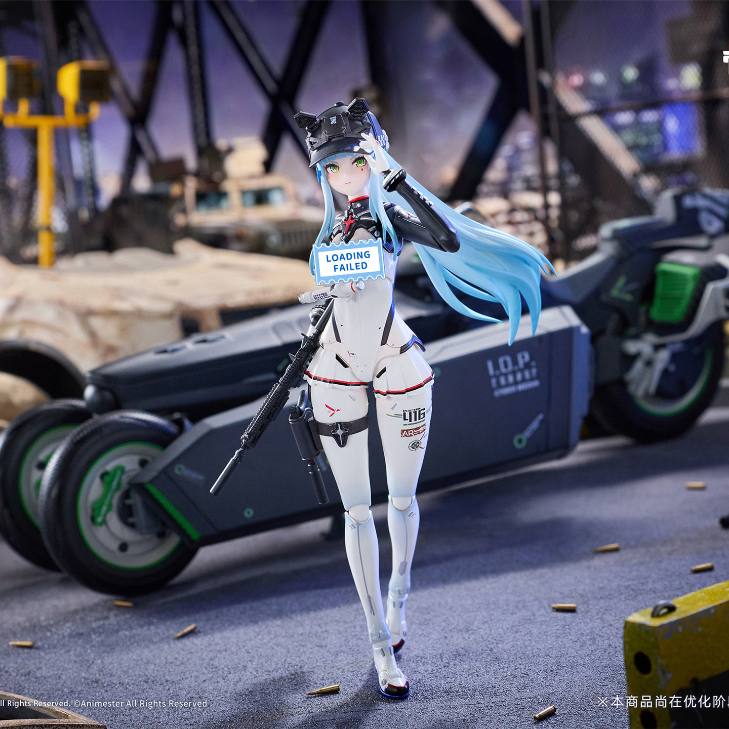 大漫匠少女前线2可露凯手办图片
