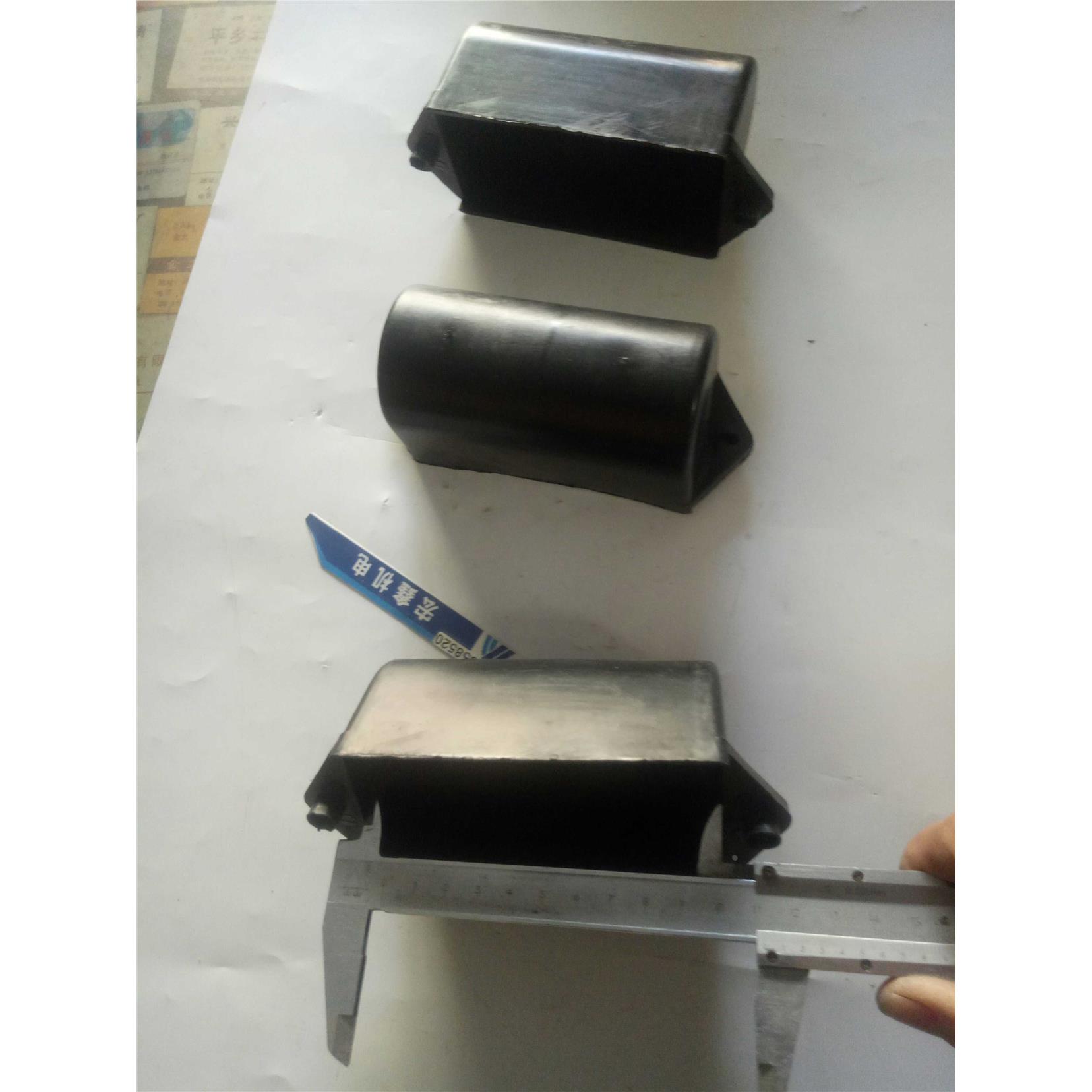 加厚塑料-半个电容盒安装孔133mm单相三相半圆电容盒灰半个接线盒