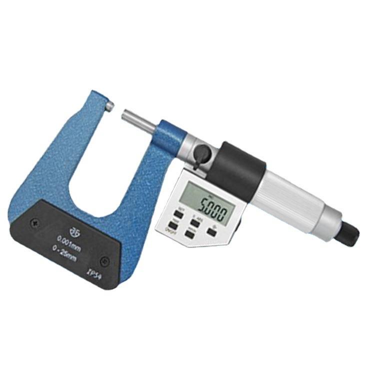 青量数显深弓架千分尺0-25深弓深50-100电子深弓架千分尺现货