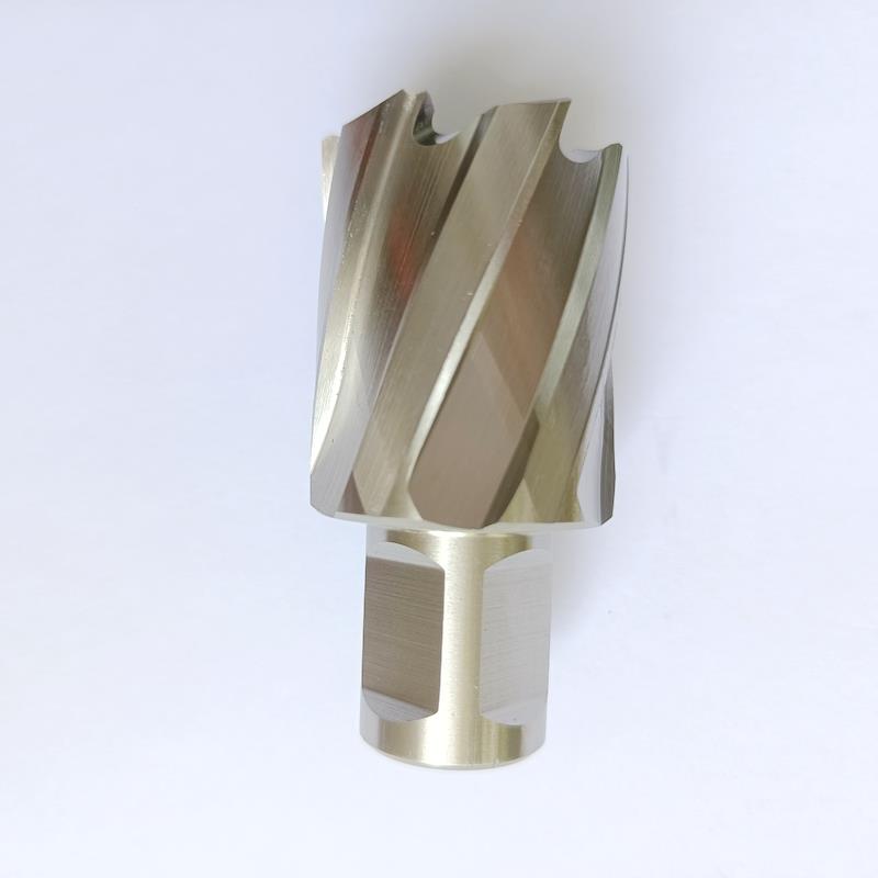 耐用高速钢钢轨钻头 铁轨钻头 空心钻头 电务开孔器 13.5-31*25mm