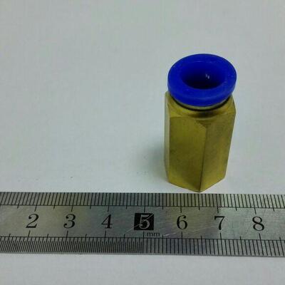 内m14*1.5-10mm 压力表接气管接头 内螺纹m14x1.5 快接外径10mm管