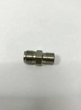 M10x1-M12x1.25 不锈钢接头对丝 外螺纹一边M10x1 一边M12x1.25