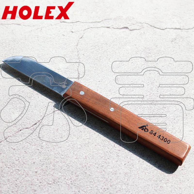 德国霍夫曼HOLEX 固定式电缆刀 电缆切割刀  小刀 木质手柄 175mm