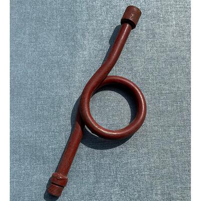 压力表缓冲管 碳钢 m16x2mm 外径16mm 内螺纹M20X1.5 外螺纹G1/2