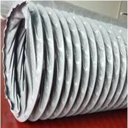 尼龙布钢丝螺旋风管 耐高温通风管 排气排烟换伸缩管 内径300mm
