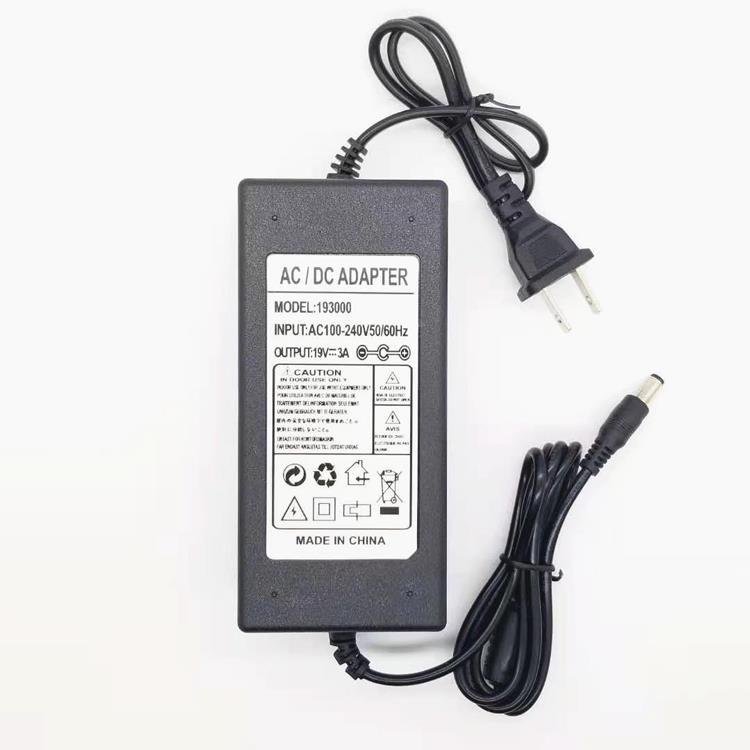 投影仪电源适配器19V3A通用笔记本电脑显示充电器 液晶电视变压器