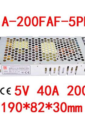 A-200FAF-5PH创联电源3.8V5V40A200W带3C LED显示屏全彩变压器PFC