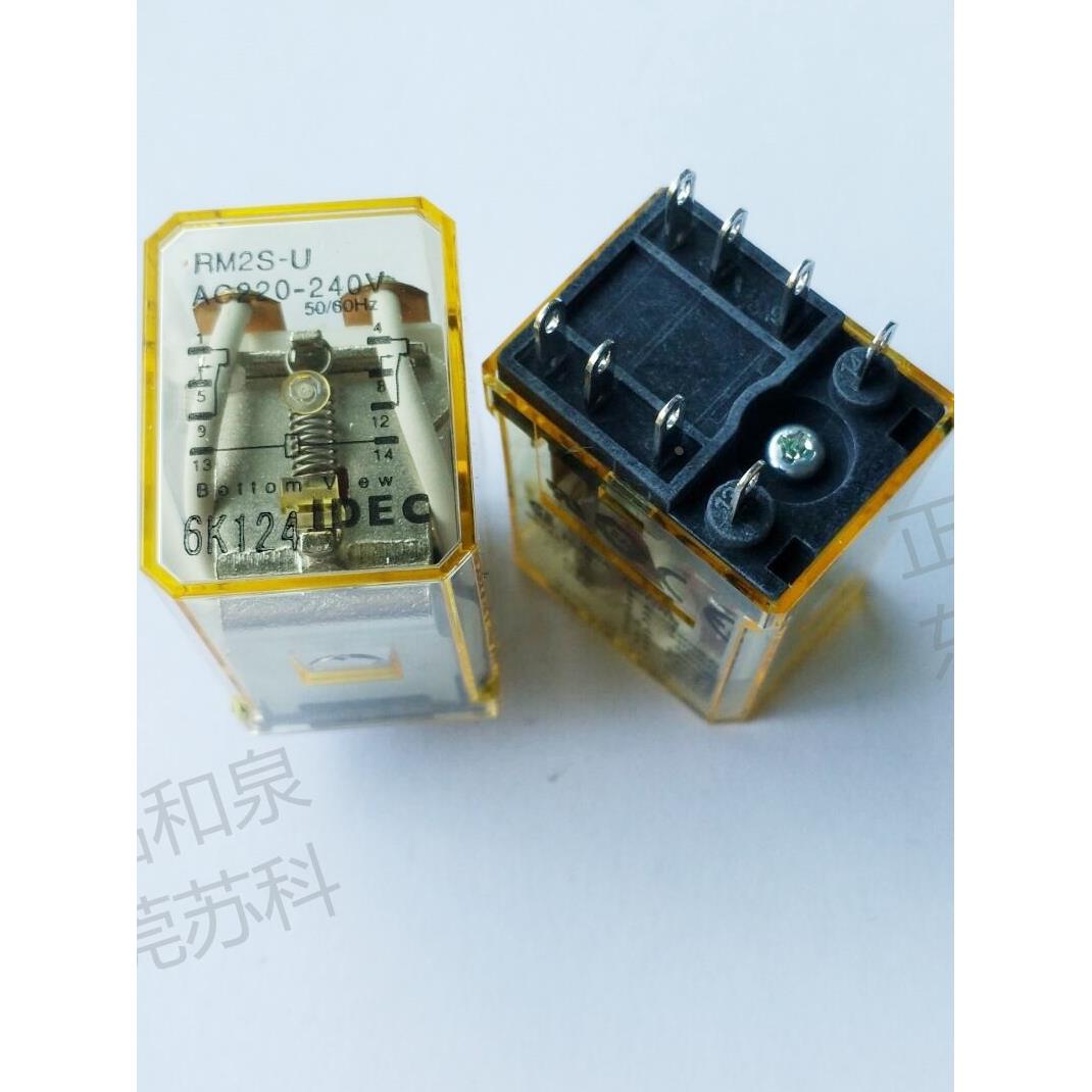 原装正品IDEC和泉电气中间继电器 RM2S-UAC220-240V 8脚 AC220V