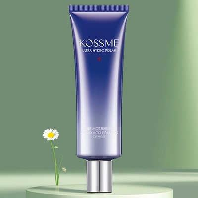 KOSSME/蔻诗弥水漾极地氨基酸保湿洁面乳120g官方旗舰店正品官网