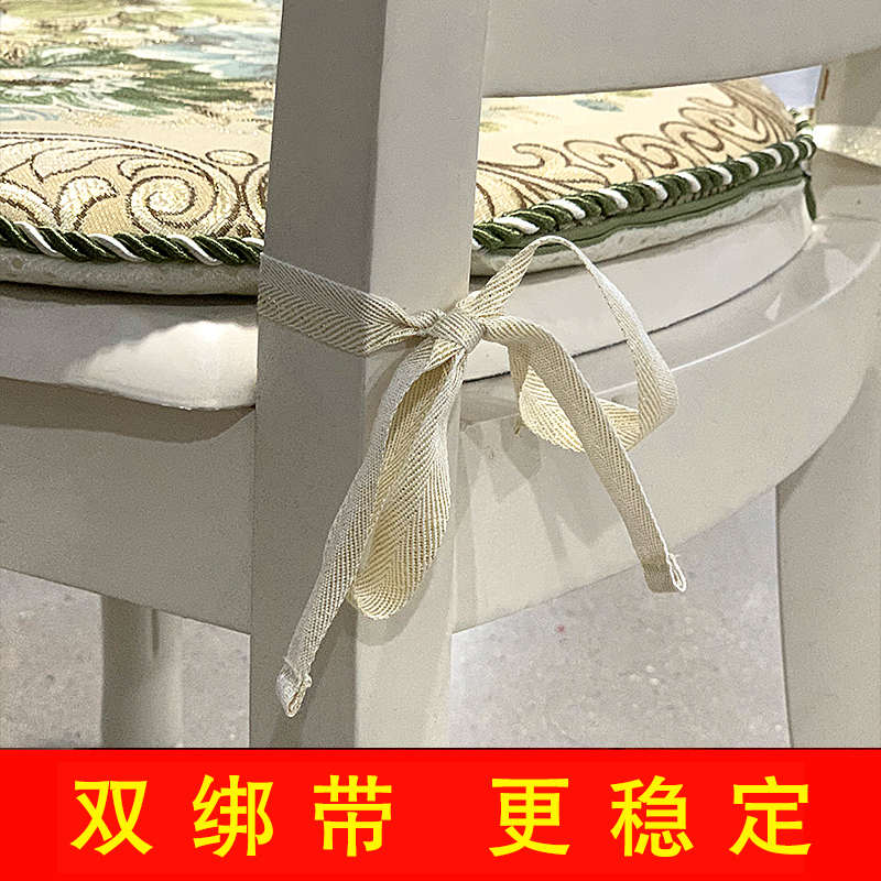 欧式皮椅子坐垫四季通用餐桌椅垫套座垫餐椅垫夏季轻奢马蹄形垫