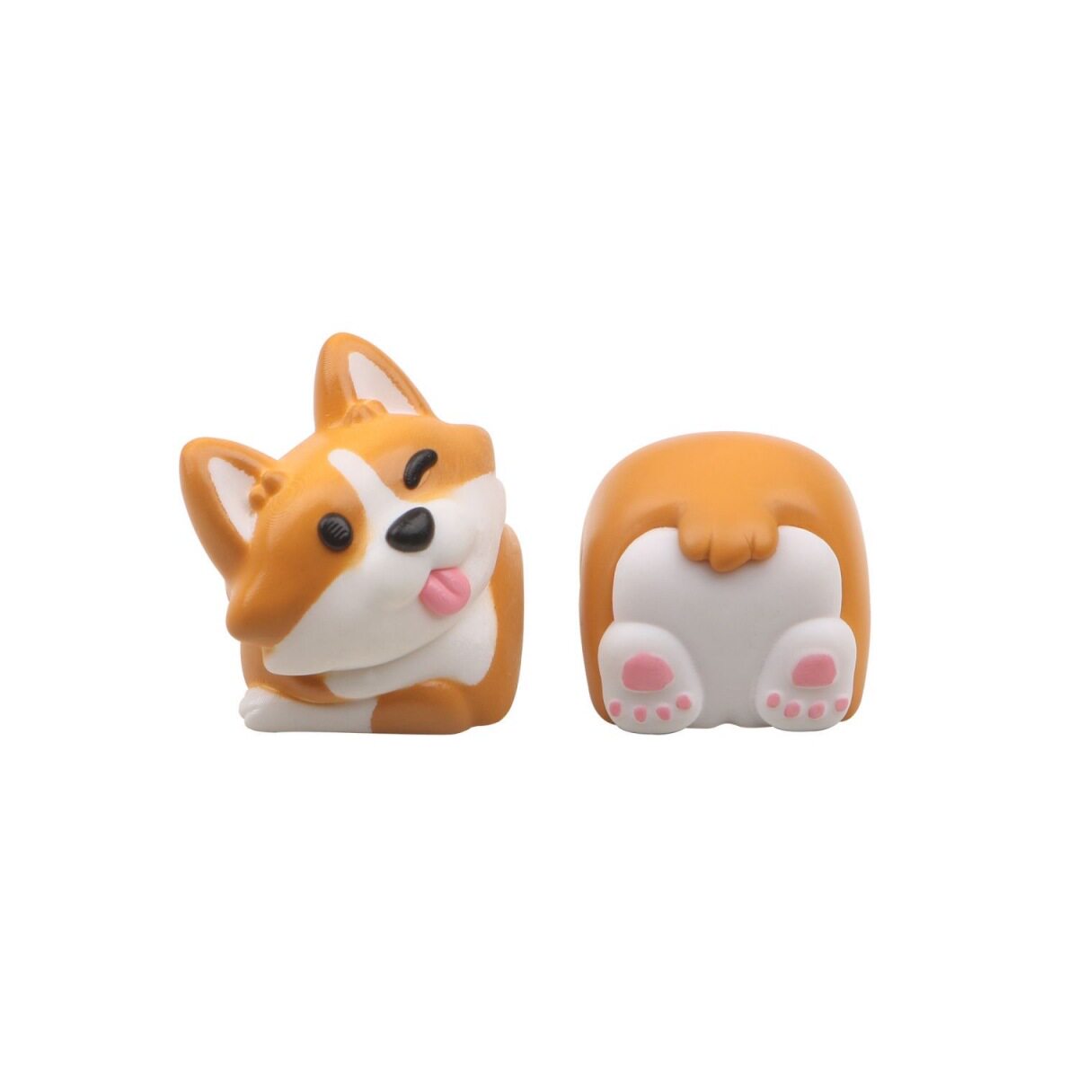 柯基键帽屁股柴犬手工涂装
