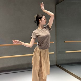 速发国蹈服基础款 舞练功服古典舞中舞舞形体艺考服