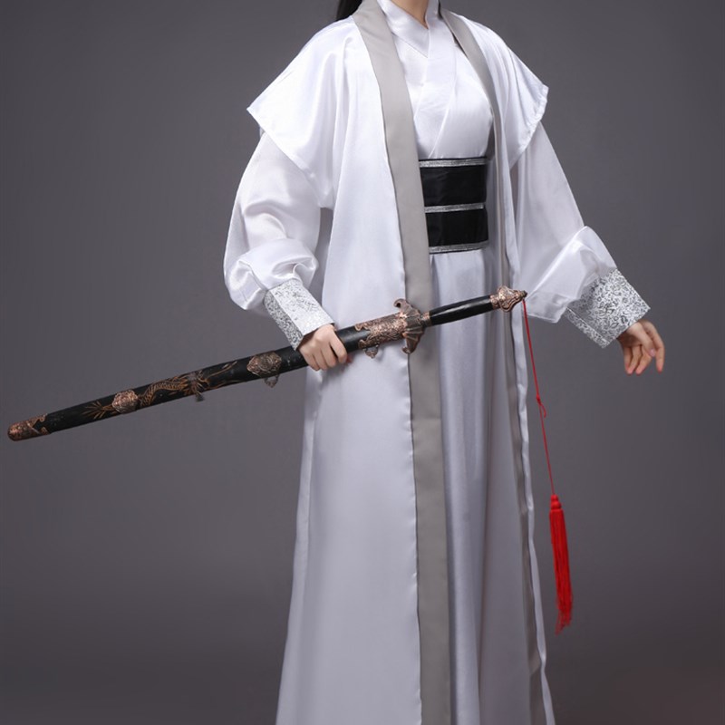 速发新款剑 侠客古装客大侠服装 唐装汉服 古代侠客男装武士表演