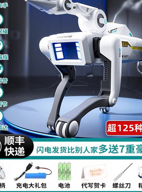儿童生日礼物ai智能机器狗人工遥控男孩童玩具2025圣诞节新年元旦