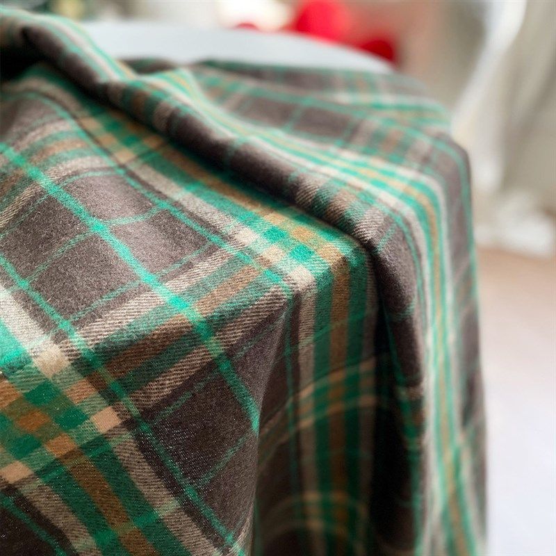 圣诞季~经典绿呢格子桌布餐桌布圣诞装饰桌布商场布置Y背景布台布,居家布艺,桌布,淘宝优惠券,粉丝福利购,淘宝优惠卷